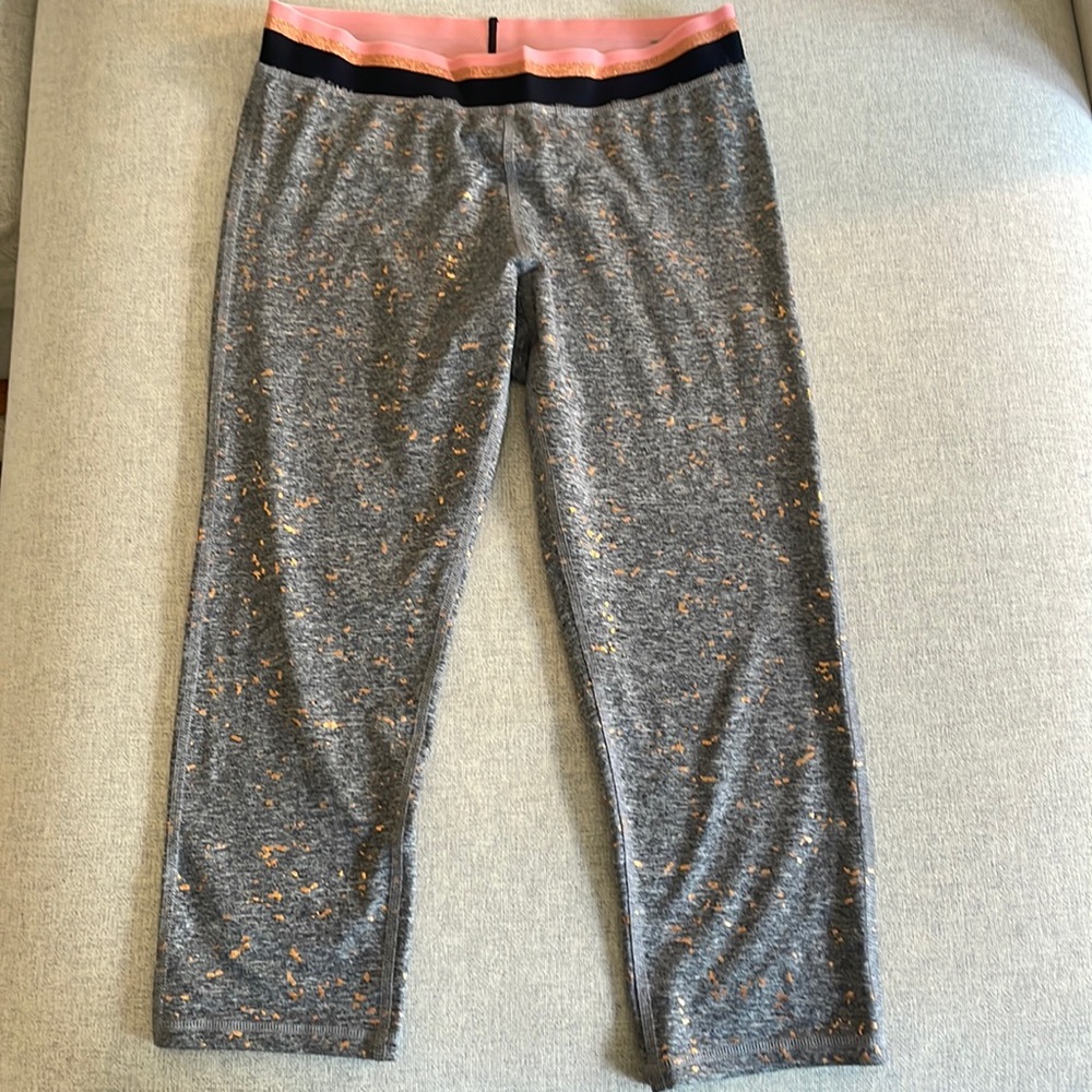 Never worn Champion gold speckled leggings